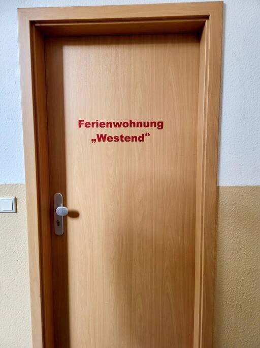 Ferienwohnung Westend Plauen Esterno foto